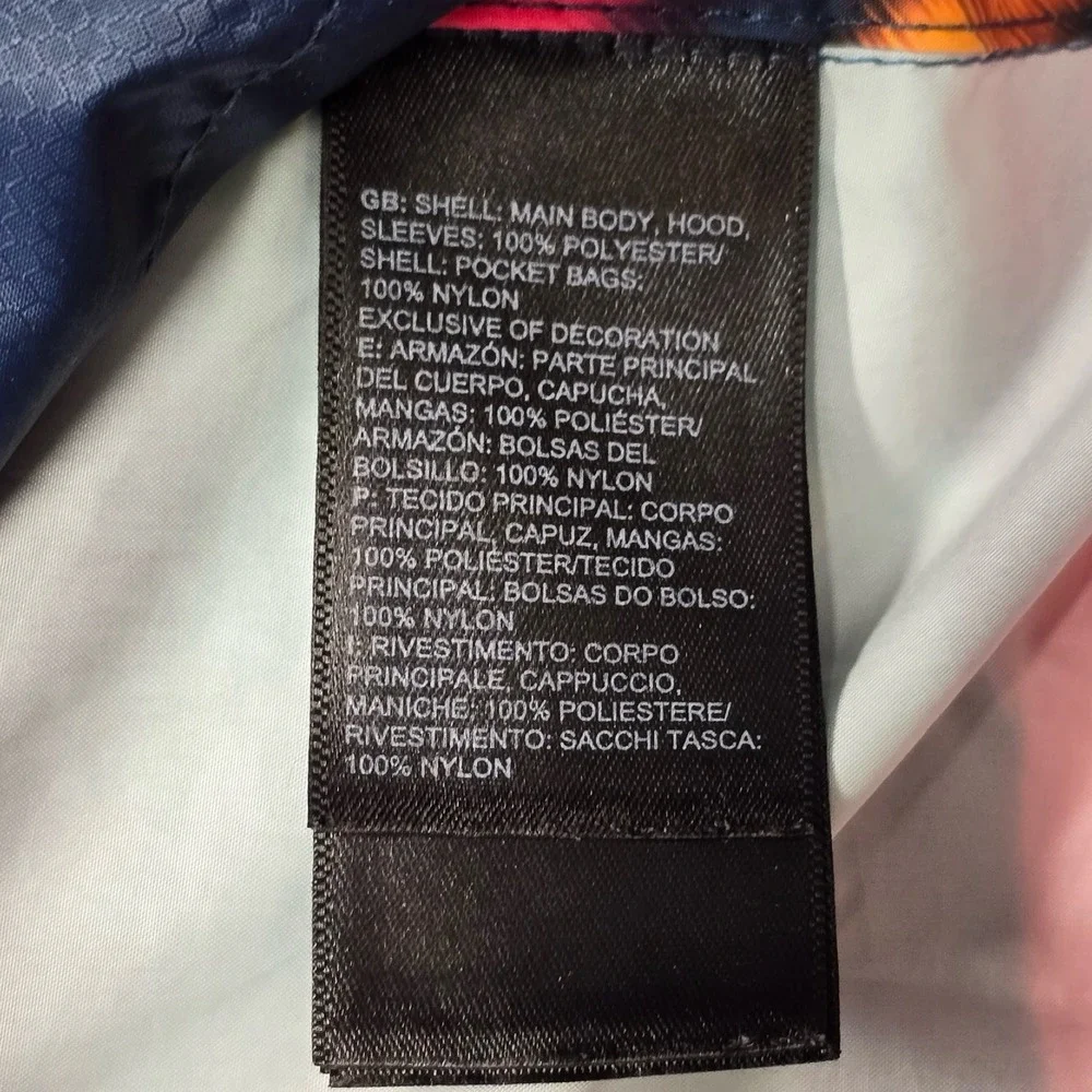 The North Face Windbreaker Jacket Hooded Stripe Windwall‎ Youth L